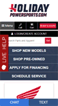 Mobile Screenshot of holidaypowersports.com